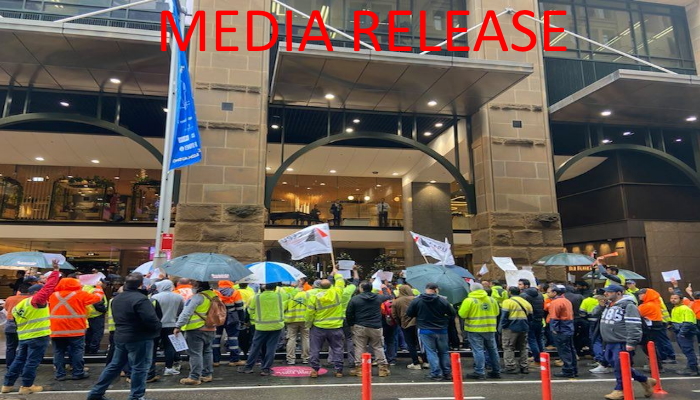 nbn technicians protest