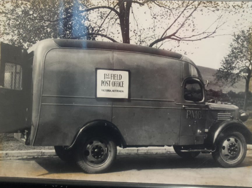 History - Postal Van