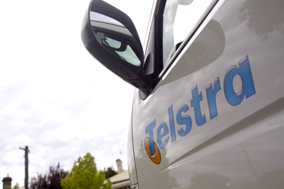 Telstra Van