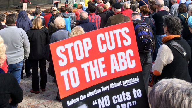 stops cuts to the ABC