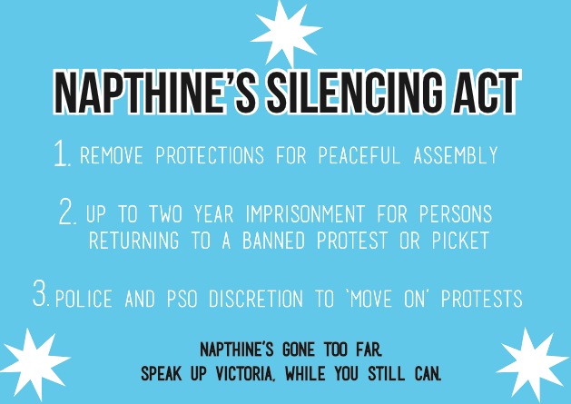 Napthine's Silencing Act