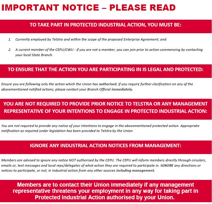 Important Notice #11