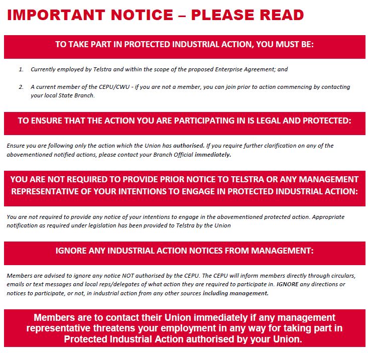 Important Notice #12